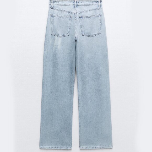 NWT Zara Rhinestone Jeans Size 2 - Picture 6 of 10